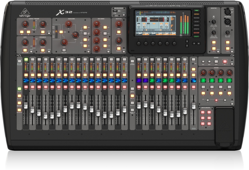 Behringer X32 цифровой микшер в Чехове