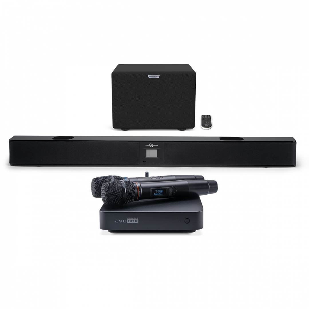 караоке-комплект EVOBOX Plus + EvoSound Bar (саундбар с караоке) в Чехове