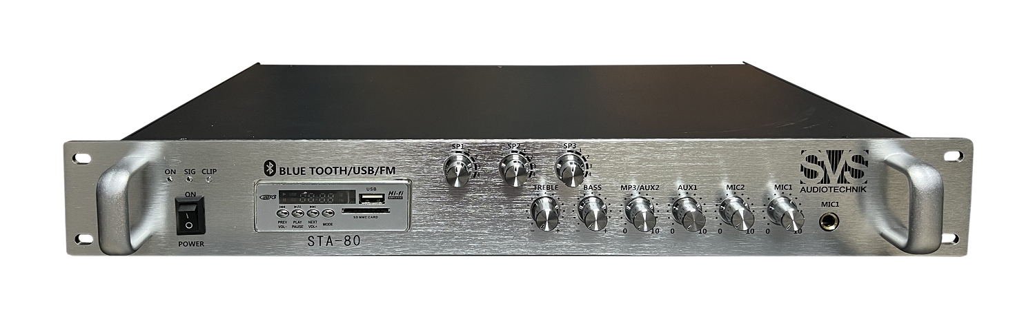 SVS Audiotechnik STA-80 Микшер-усилитель для систем Public Address в Чехове