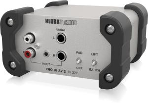Klark Teknik DI 22P пассивный стерео директ-бокс в Чехове