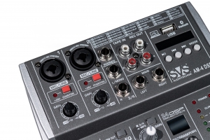 SVS Audiotechnik mixers AM-4 DSP Аналоговый микшерный пульт, 4-канала в Чехове